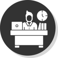 Workplace Vector Icon Design