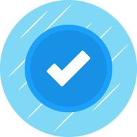 Checked Vector Icon Design