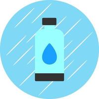 Water Bottle Vector Icon Design