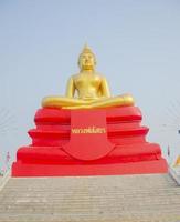 Luang Pho Sothon, the big at Wat Bot Sam Khok, Pathum Thani Province photo