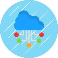 Cloud Computing Vector Icon Design