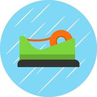 Tape Dispenser Vector Icon Design