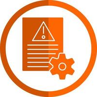 Risk Management Vector Icon Design