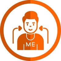 Myself Vector Icon Design