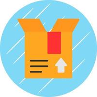 Open Box Vector Icon Design