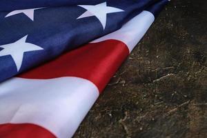 Background, flag United States America,USA.Star spangled flag is symbol democracy and freedom.