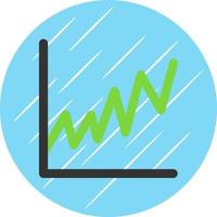 Frequency Graph Vector Icon Design