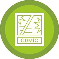 Comic Book Vector Icon Design