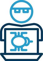 Hacker Vector Icon Design