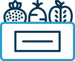 Healthy Food Vector Icon Design