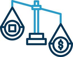 Money Scale Vector Icon Design