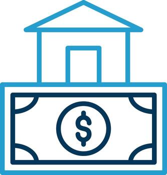 diseño de icono de vector de activo fijo