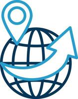 Worldwide Shipping Vector Icon Design