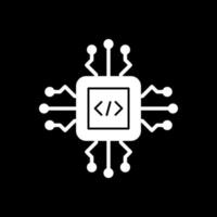 Code Processor Vector Icon Design