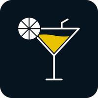 Cocktail Vector Icon Design