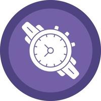 diseño de icono de vector de reloj de pulsera