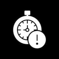 Time Alert Vector Icon Design