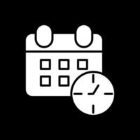 diseño de icono de vector de horario