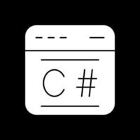 C Sharp Vector Icon Design