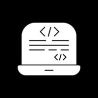diseño de icono de vector de programación