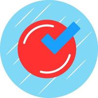 Checked Vector Icon Design