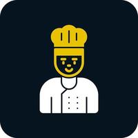 diseño de icono de vector de chef