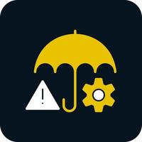 Risk Management Vector Icon Design