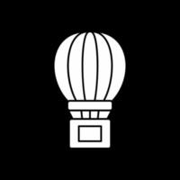 Air Balloon Delivery Vector Icon Design