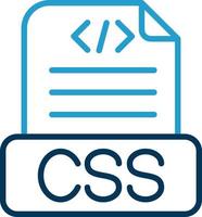 Css File Vector Icon Design
