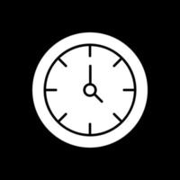 Wall Clock Vector Icon Design