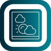 Window Vector Icon Design