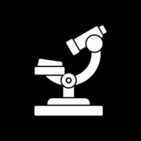 diseño de icono de vector de microscopio