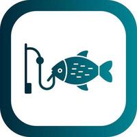 Fishing Vector Icon Design