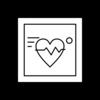 Electrocardiogram Vector Icon Design