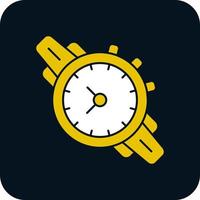 diseño de icono de vector de reloj de pulsera