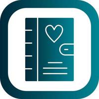 Notebook Vector Icon Design
