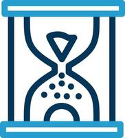 diseño de icono de vector de reloj de arena