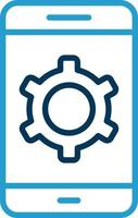 Application Setting Vector Icon Design