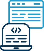 Backend Development Vector Icon Design