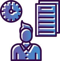 Busy Vector Icon Design