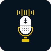 Voice Recording Vector Icon Design