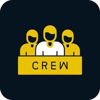 Crew Vector Icon Design