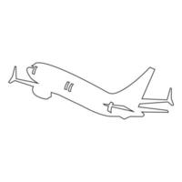 plane icon illustration vector