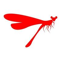 dragonfly icon illustration vector