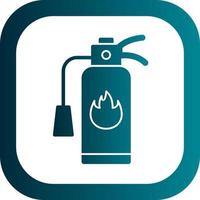 Fire Extinguisher Vector Icon Design