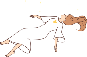 Soul leaving human body reaching sky png