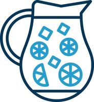 Lemonade Jug Vector Icon Design