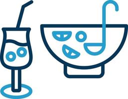 Punch Drink Vector Icon Design