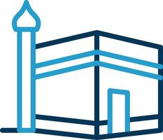 Kaaba Vector Icon Design