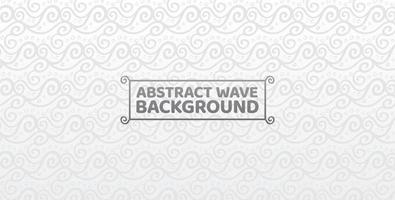 Abstract White Wave Line Background Art vector